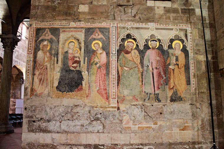 Fresco inside San Giovanni Church