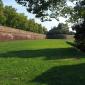 View of walls and moat