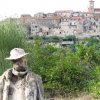 Panoramic view of Gavorrano