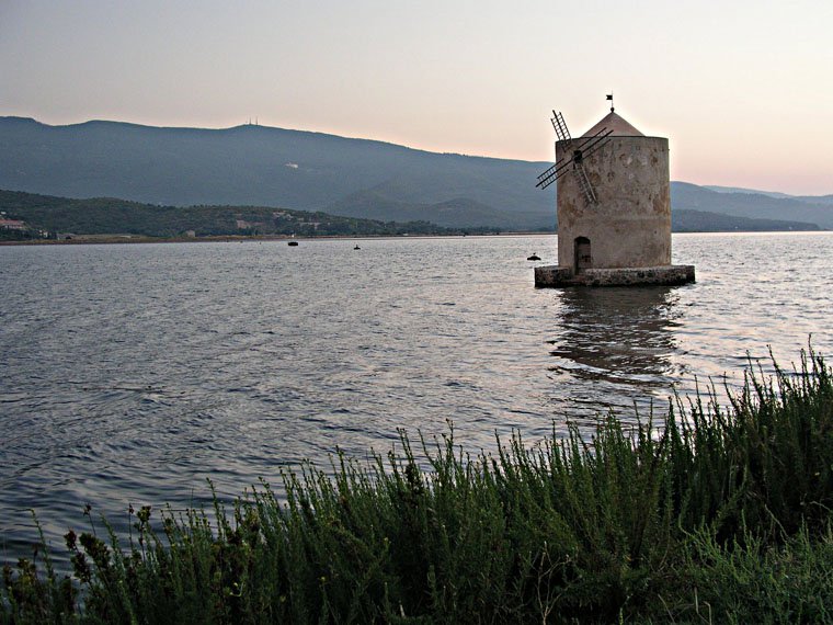 Windmill on the Lagoon