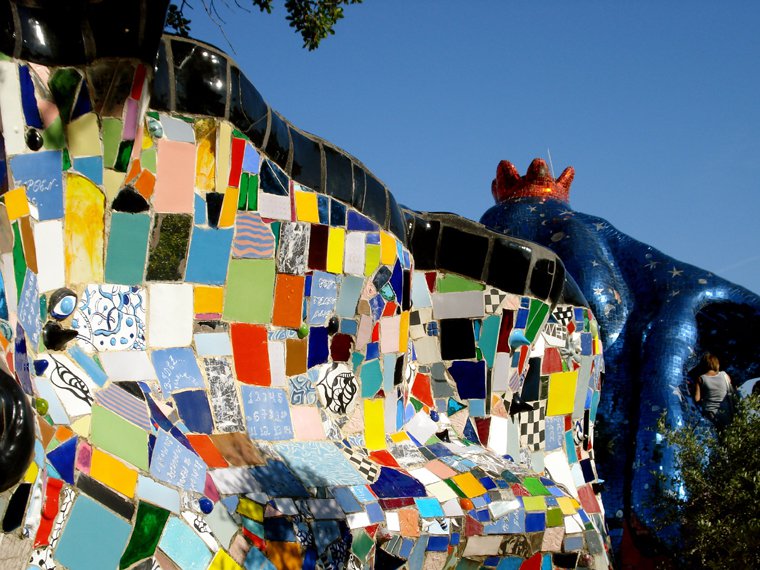 Side View of the Emperor