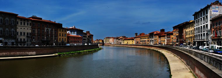Pisa, Lungarno
