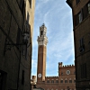 The impressive Torre del Mangia and Palazzo Pubblico
