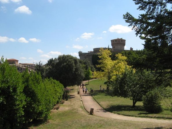 View of the Medici Fortress