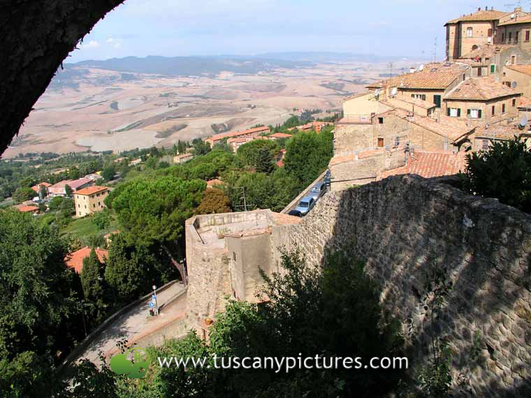 View from Volterra