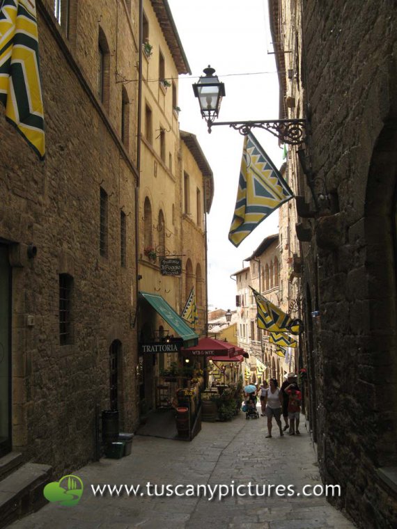 Streets in Volterra
